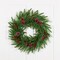 Northlight Real Touch™️ Wind River Fir with Glittered Pinecones Artificial Christmas Wreath - 24" - Unlit